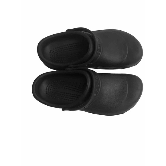 Crocs Shoes Mens Size 8 Classic Clog Sandals Black Waterproof Womens 10 Slip On main image 10